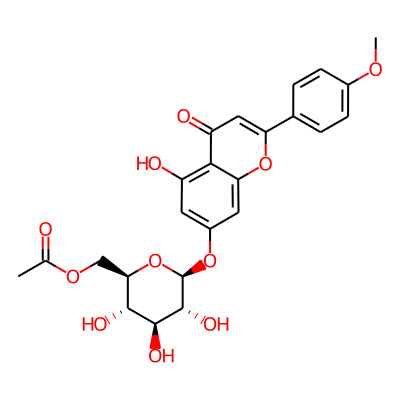 [(2R,3S,4S,5R,6S)-3,4,5-trihydroxy-6-[5-hydroxy-2-(4-methoxyphenyl)-4-oxochromen-7-yl]oxyoxan-2-yl]methyl acetate