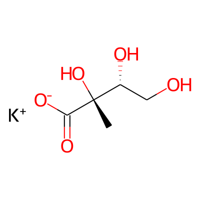 (2R,3R)-2,3,4-Trihydroxy-2-methylbutyric acid potassium salt