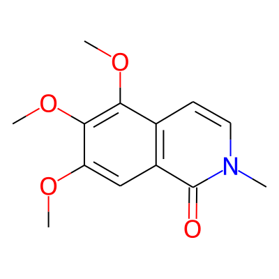 1(2H)-Isoquinolinone, 5,6,7-trimethoxy-2-methyl-