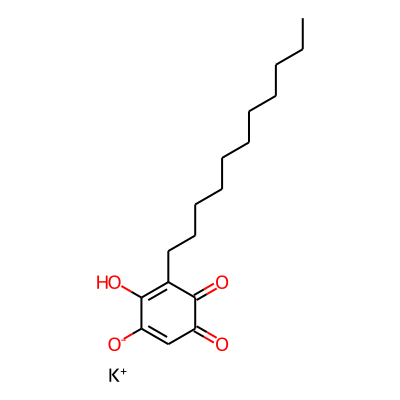 2,5-Dihydroxy-3-undecyl-1,4-benzoquinone potassium