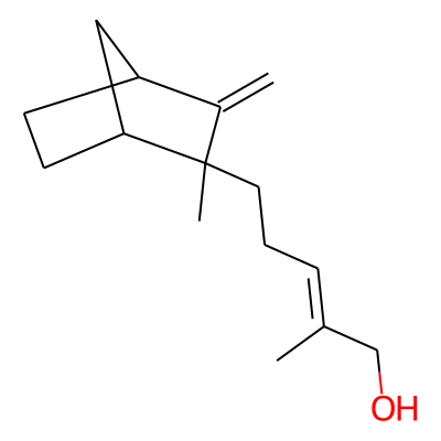 (E)-2-methyl-5-(2-methyl-3-methylidene-2-bicyclo[2.2.1]heptanyl)pent-2-en-1-ol