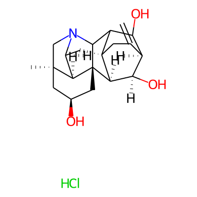 (1S,3S,5R,10R,11R,14R,16S,17R,18R,19S)-5-methyl-12-methylidene-7-azaheptacyclo[9.6.2.01,8.05,17.07,16.09,14.014,18]nonadecane-3,10,19-triol;hydrochloride