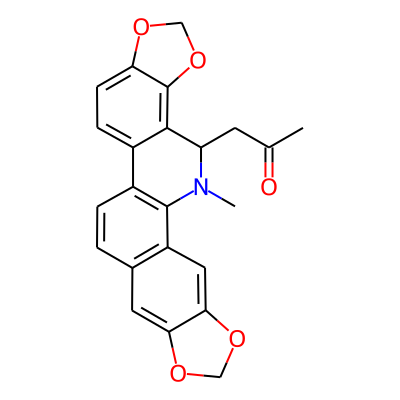 (+/-)-6-Acetonyldihydrosanguinarine