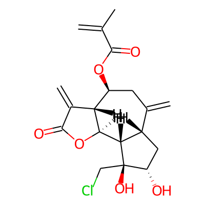 [(3aR,4S,6aR,8S,9S,9aS,9bS)-9-(chloromethyl)-8,9-dihydroxy-3,6-dimethylidene-2-oxo-3a,4,5,6a,7,8,9a,9b-octahydroazuleno[4,5-b]furan-4-yl] 2-methylprop-2-enoate