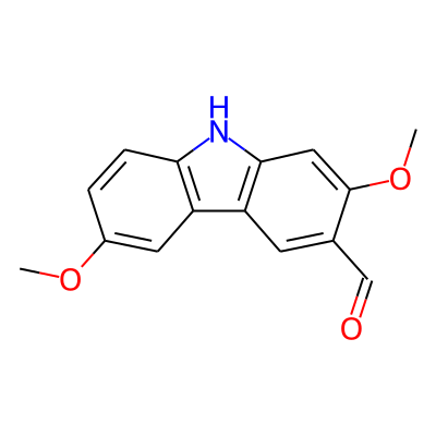 2,6-dimethoxy-9H-carbazole-3-carbaldehyde