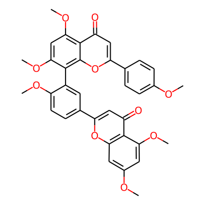 8-[5-(5,7-Dimethoxy-4-oxochromen-2-yl)-2-methoxyphenyl]-5,7-dimethoxy-2-(4-methoxyphenyl)chromen-4-one