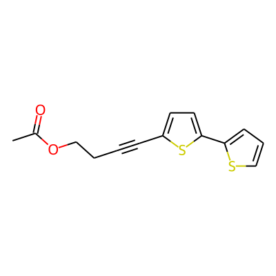 5-(4-Acetoxybut-1-ynyl)-2,2'-bithiophene