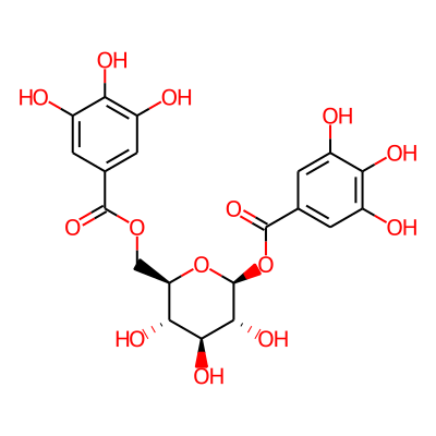 1,6-bis-O-galloyl-beta-D-glucose