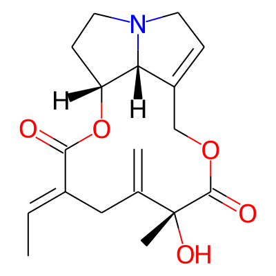 (15E)-12-hydroxy-13,19-didehydrosenecionan-11,16-dione