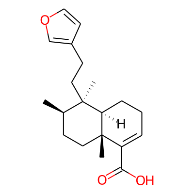 (4aR,5R,6R,8aR)-5-[2-(furan-3-yl)ethyl]-5,6,8a-trimethyl-3,4,4a,6,7,8-hexahydronaphthalene-1-carboxylic acid