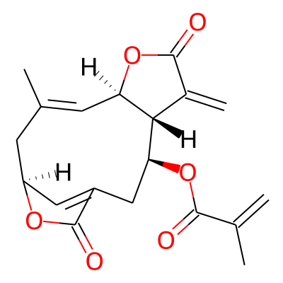 [(3S,4R,8R,9E,12S)-10-methyl-5-methylidene-6,14-dioxo-7,13-dioxatricyclo[10.2.1.04,8]pentadeca-1(15),9-dien-3-yl] 2-methylprop-2-enoate
