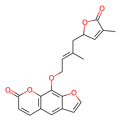 9-[(E)-3-methyl-4-(4-methyl-5-oxo-2H-furan-2-yl)but-2-enoxy]furo[3,2-g]chromen-7-one