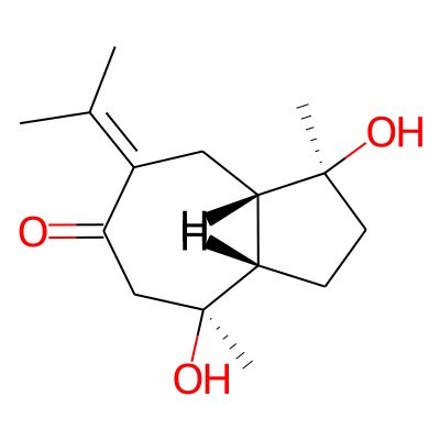 (1S,3abeta,8abeta)-Octahydro-1beta,4beta-dihydroxy-7-isopropylidene-1,4-dimethylazulen-6(5H)-one