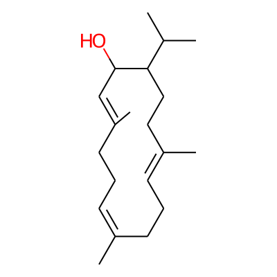 (2E,6Z,10E)-3,7,11-trimethyl-14-propan-2-ylcyclotetradeca-2,6,10-trien-1-ol