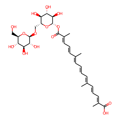 beta-D-gentiobiosyl crocetin