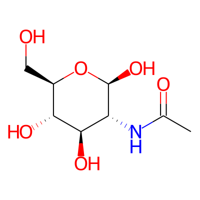 2-acetamido-2-deoxy-beta-D-glucopyranose