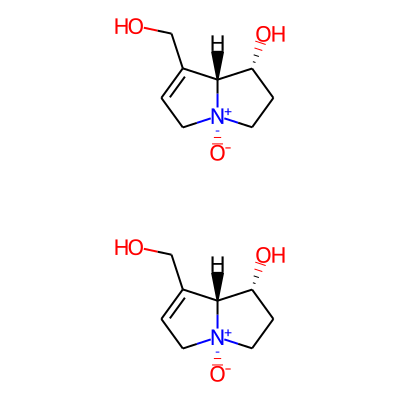 (1R,4R,8R)-7-(hydroxymethyl)-4-oxido-2,3,5,8-tetrahydro-1H-pyrrolizin-4-ium-1-ol