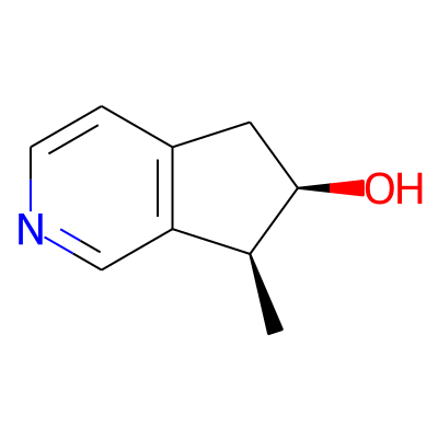 5H-2-Pyrindin-6-ol, 6,7-dihydro-7-methyl-, (6R-cis)-