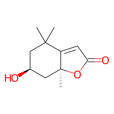 (6S,7aS)-6-hydroxy-4,4,7a-trimethyl-6,7-dihydro-5H-1-benzofuran-2-one