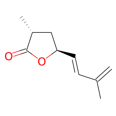 (3R,5S)-3-methyl-5-[(1E)-3-methylbuta-1,3-dienyl]oxolan-2-one