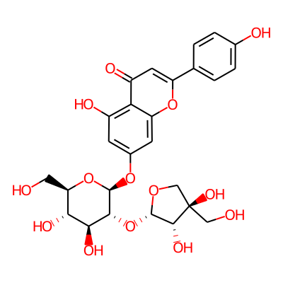 Apigenin-7-(2-O-apiosylglucoside)