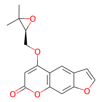 5-[[(2S)-3,3-dimethyloxiran-2-yl]methoxy]furo[3,2-g]chromen-7-one