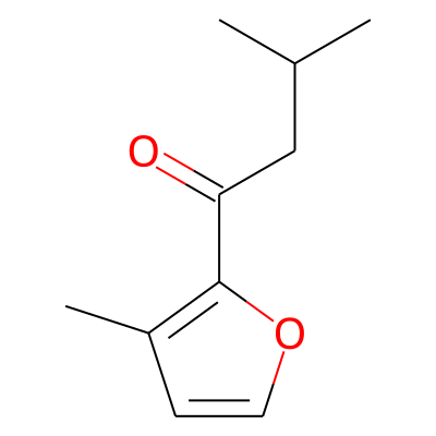 3-Methyl-1-(3-methylfuran-2-yl)butan-1-one