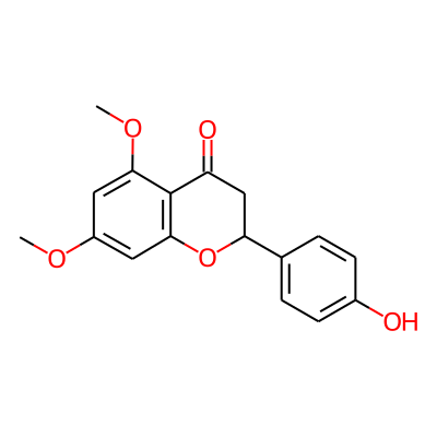 5,7-Dimethoxy-4'-hydroxyflavanone