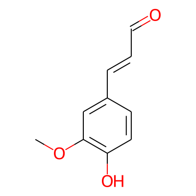 4-Hydroxy-3-methoxycinnamaldehyde