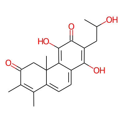 5,8-Dihydroxy-7-(2-hydroxypropyl)-1,2,4a-trimethyl-4,4a-dihydrophenanthrene-3,6-dione