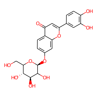 7,3',4'-Trihydroxyflavone 7-glucoside