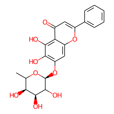 Baicalein 7-rhamnoside