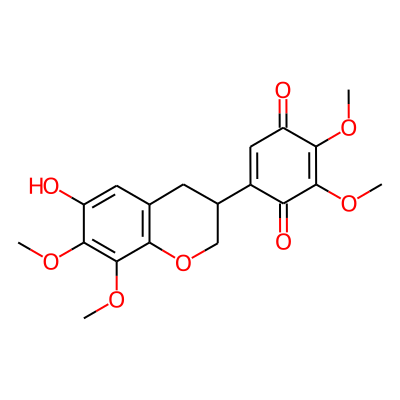 6-Hydroxy-7,8,3',4'-tetramethoxyisoflavanquinone