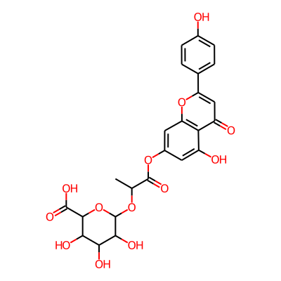 Apigenin 7-(2''-glucuronosyllactate)