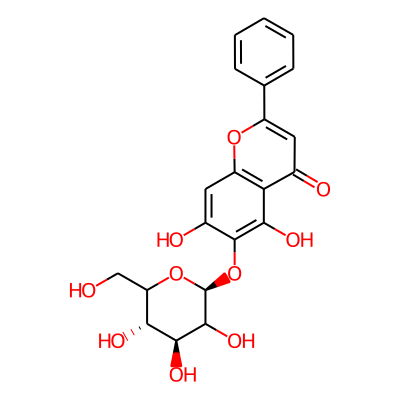 Baicalein 6-glucoside