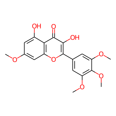 3,5-Dihydroxy-7,3',4',5'-tetramethoxyflavone