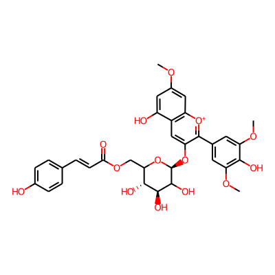 Hirsutidin 3-O-(6-O-p-coumaroyl)glucoside