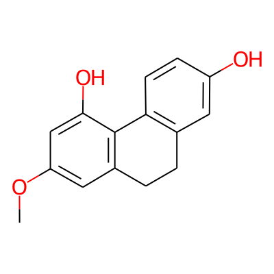 7-Methoxy-9,10-dihydrophenanthrene-2,5-diol
