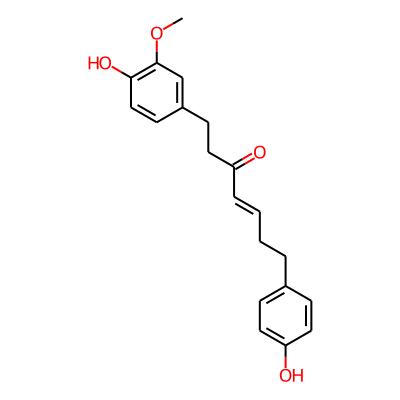 1-(4-hydroxy-3-methoxyphenyl)-7-(4-hydroxyphenyl)-(4E)-4-hepten-3-one