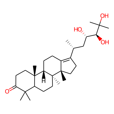 (8S,9S,10R,14R)-4,4,8,10,14-pentamethyl-17-[(2R,4S,5S)-4,5,6-trihydroxy-6-methylheptan-2-yl]-1,2,5,6,7,9,11,12,15,16-decahydrocyclopenta[a]phenanthren-3-one