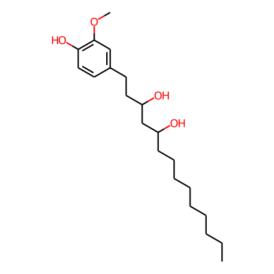 1-(4-Hydroxy-3-methoxyphenyl)tetradecane-3,5-diol
