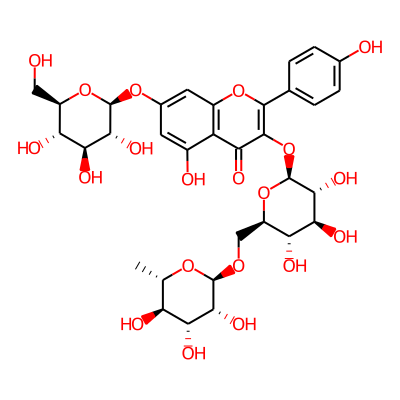 Kaempferol 3-rutinoside 7-glucoside