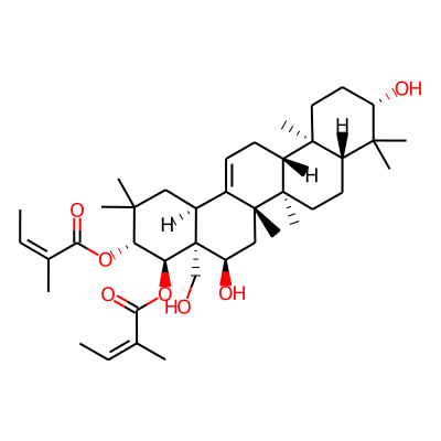21beta-O,22alpha-O-Diangeloylbarringtogenol C