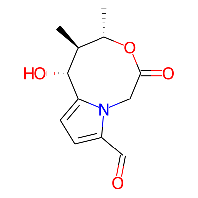 (4S,5R,6R)-6-hydroxy-4,5-dimethyl-2-oxo-1,4,5,6-tetrahydropyrrolo[1,2-d][1,4]oxazocine-9-carbaldehyde