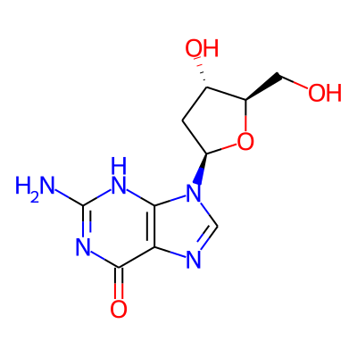 2-Deoxyribofuranosylguanine-beta-d-form