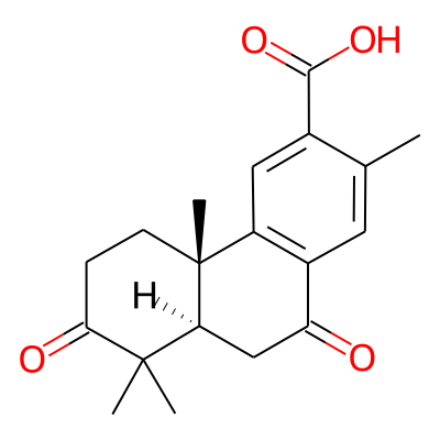 (4bS,8aR)-2,4b,8,8-tetramethyl-7,10-dioxo-5,6,8a,9-tetrahydrophenanthrene-3-carboxylic Acid