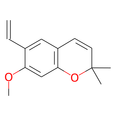6-Vinyl-7-methoxy-2,2-dimethylchromene