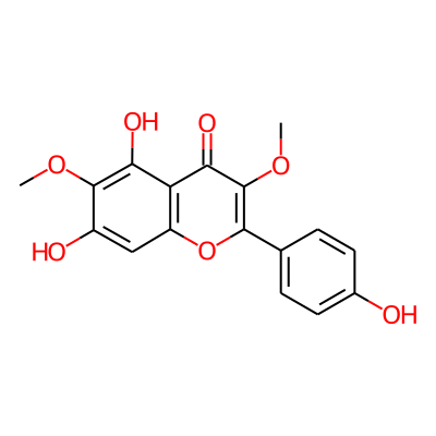 4',5,7-Trihydroxy-3,6-dimethoxyflavone