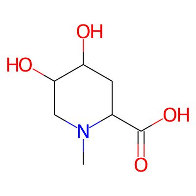 4,5-Dihydroxy-1-methylpiperidine-2-carboxylic acid