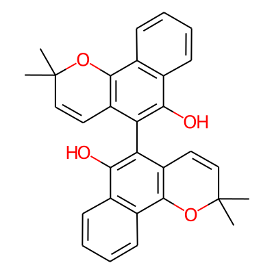 (5,5'-Bi-2H-naphtho(1,2-b)pyran)-6,6'-diol, 2,2,2',2'-tetramethyl-